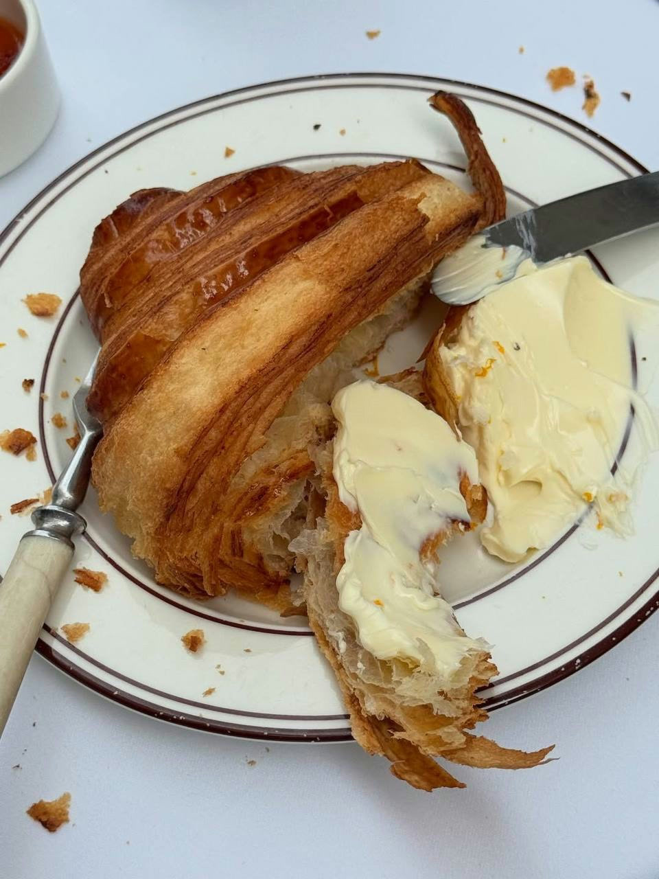 Hjerte Croissant at Freya Bakery & Cafe